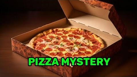 Why is a pizza box square, the pizza is round, and it’s cut into triangles?
