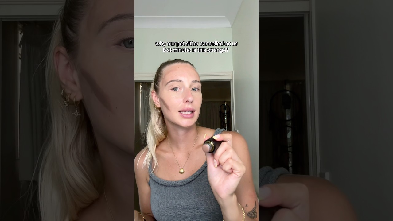 Почему наша няня для животных отменила заказ: это странно? 