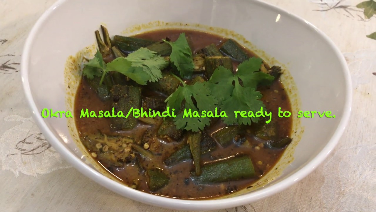 Bhindi Masala Dhaba Style Bhindi Masala Okra Recipe Okra