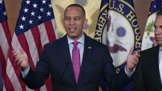 House Democratic Leader Hakeem Jeffries on government shutdown