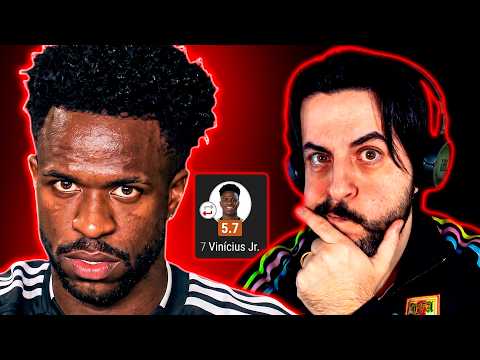 A Estranha QUEDA de VINICIUS JR ... | React Victorando Fut