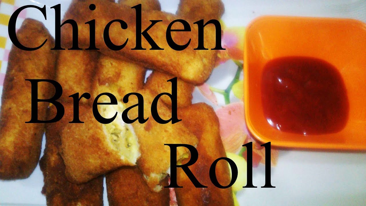 Chicken Bread Roll Recipe Spicy Bread Roll YouTube