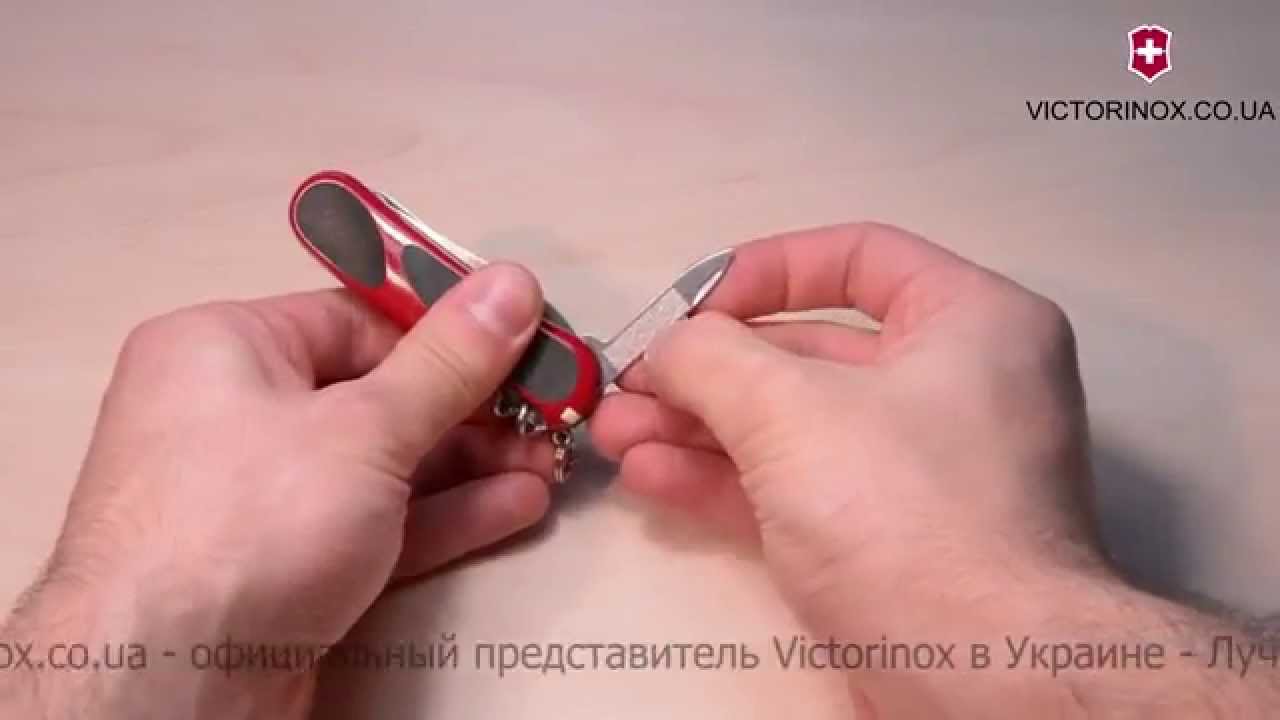 Швейцарский складной нож Victorinox EVOGRIP 2.3903.C - обзор ножей .