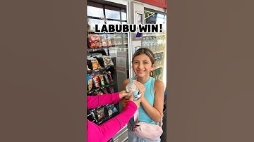 LABUBU WIN! 🐇🎉 Pop Mart Vending Machine Surprise🎁#labubu #popmart #blowup