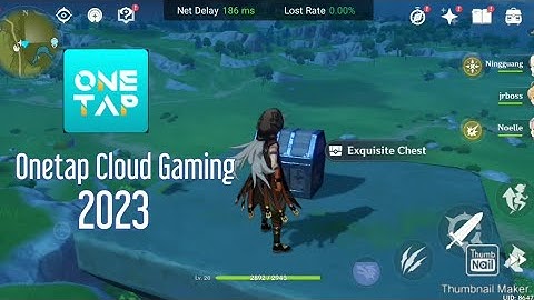 Onetap Cloudgaming, Genshin Impact Gameplay