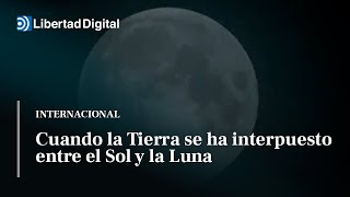 Así se ha visto el #eclipse total de Luna, el último del año