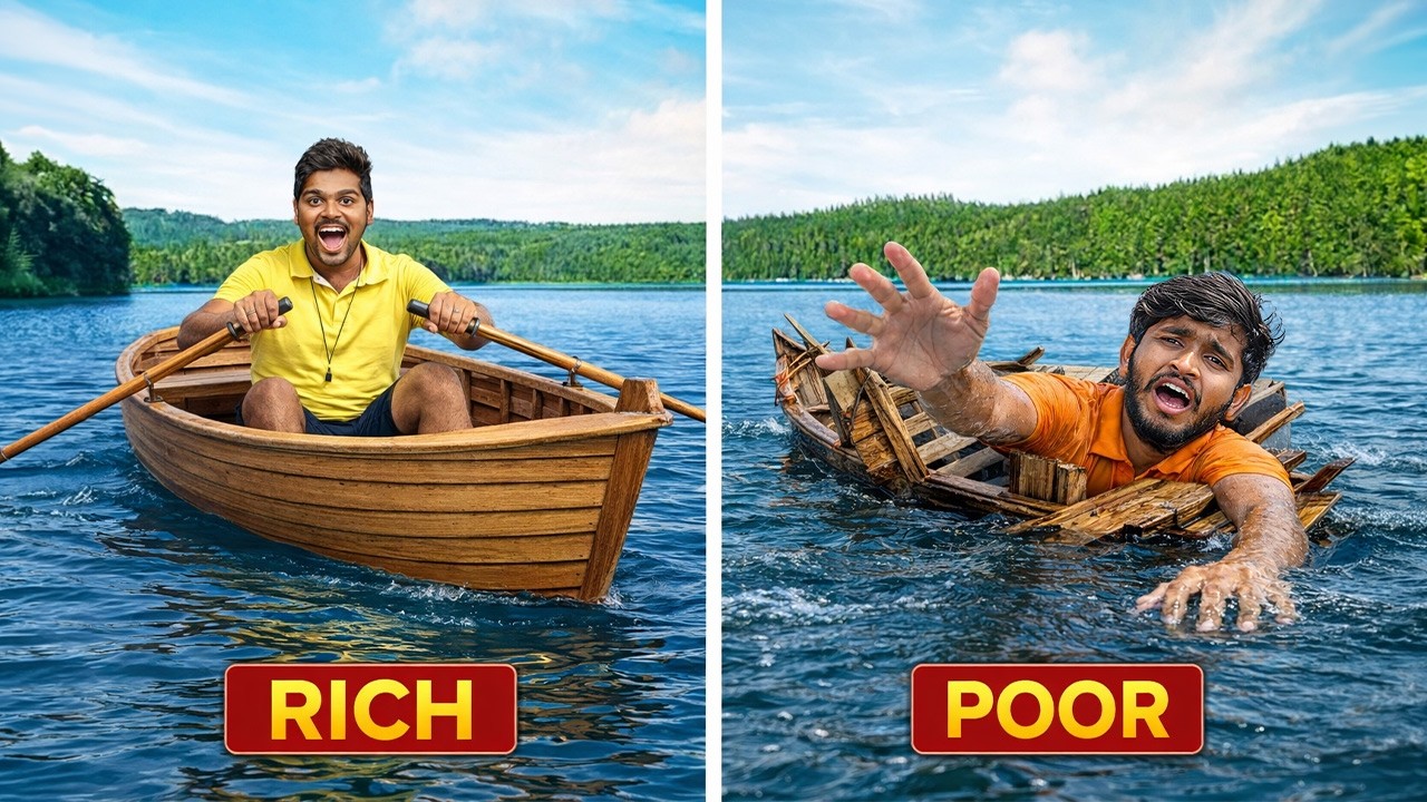 Overnight Surviving Challenge on Low to High Budget Boat 🔥🔥 Telugu Experiments