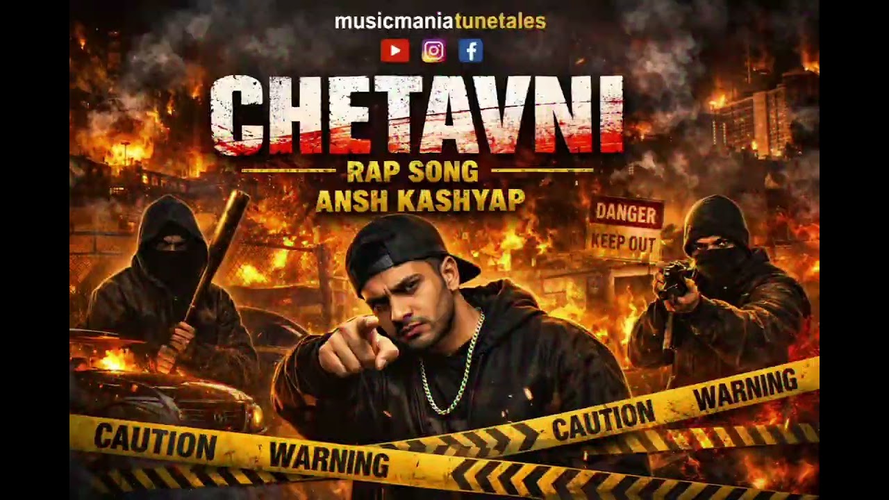 🎤CHETAVNI⚠️(Official Rap song)| Desi Hard Hitting Hindi Rap 2026|Ansh Kashyap | MusicManiaTuneTales|