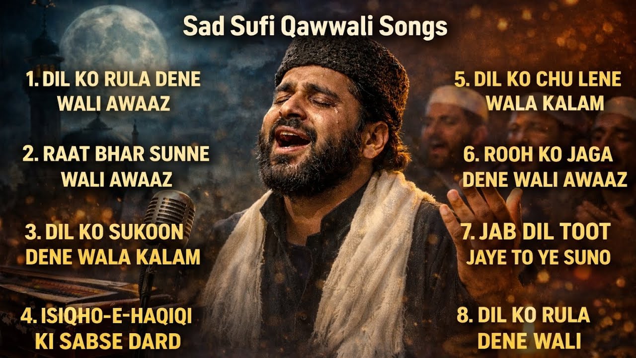 NONSTOP SAD SUFI QAWWALI 2026 – HEART TOUCHING QAWWALI THAT WILL MAKE YOU CRY