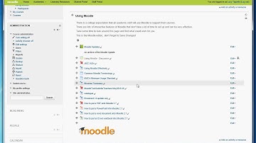 How To Upload files to Moodle 2.7