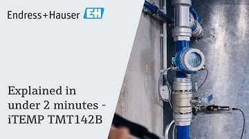 Robust field transmitter iTEMP TMT142B | Explained in under 2 minutes