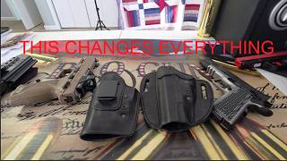Urban Carry Lock Leather Holster - Comfort and Security