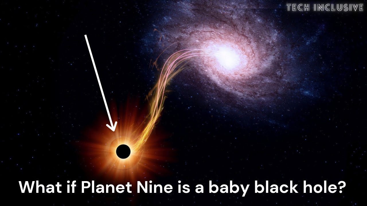 What if Planet Nine is a Baby Black Hole?
