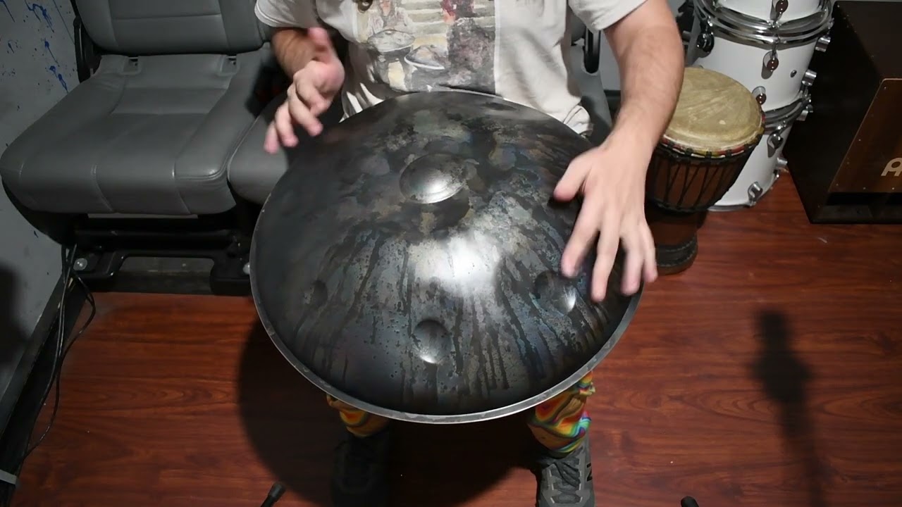 Hamsa Handpans - D Magic Voyage 8 Supernova
