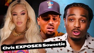 Chris Brown EXPOSES Saweetie … Claims He SLEPT with Her And She CHEATED!!