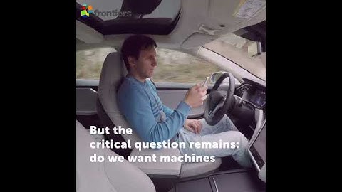 Self-driving cars may soon be able to make moral and ethical decisions as humans do