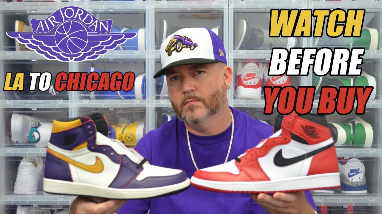 WATCH BEFORE YOU BUY: JORDAN 1 SB LA TO CHICAGO !!! UNBOXING