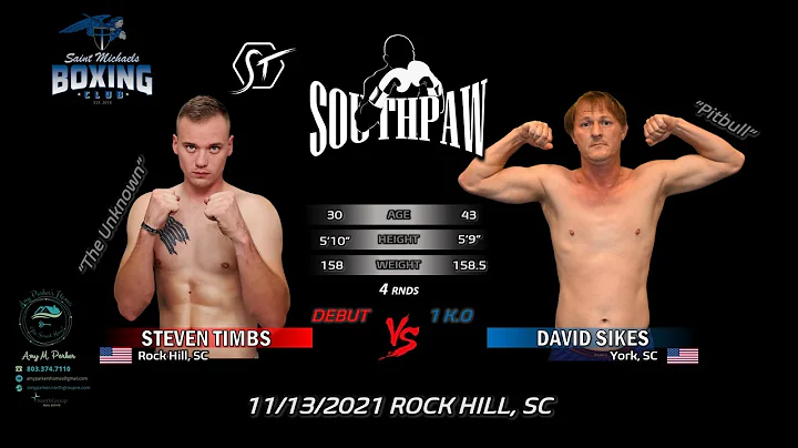 Steven Timbs vs David Sikes 11/13/21