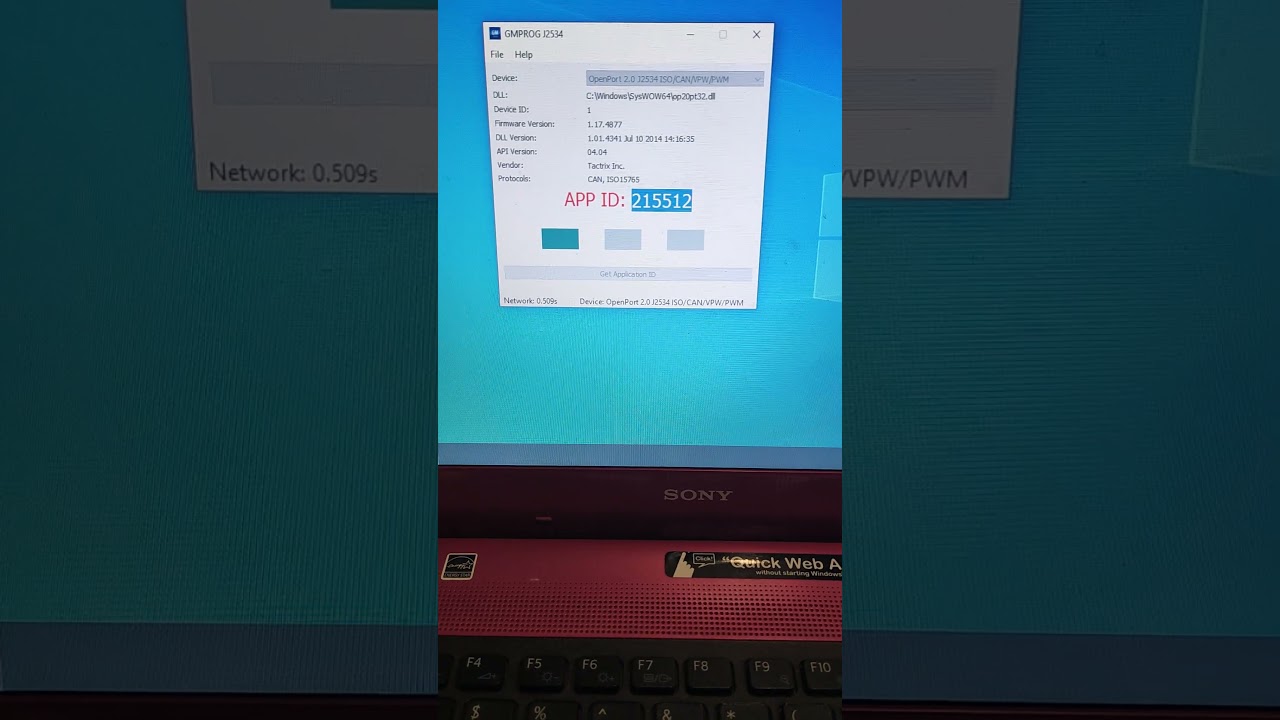 Подключение GMProg с Tactrix Openport 2.0 J2534