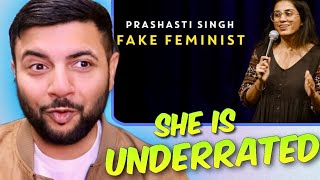 Pakistani Reacts to FAKE FEMINIST | StandUp Comedy by Prashasti Singh