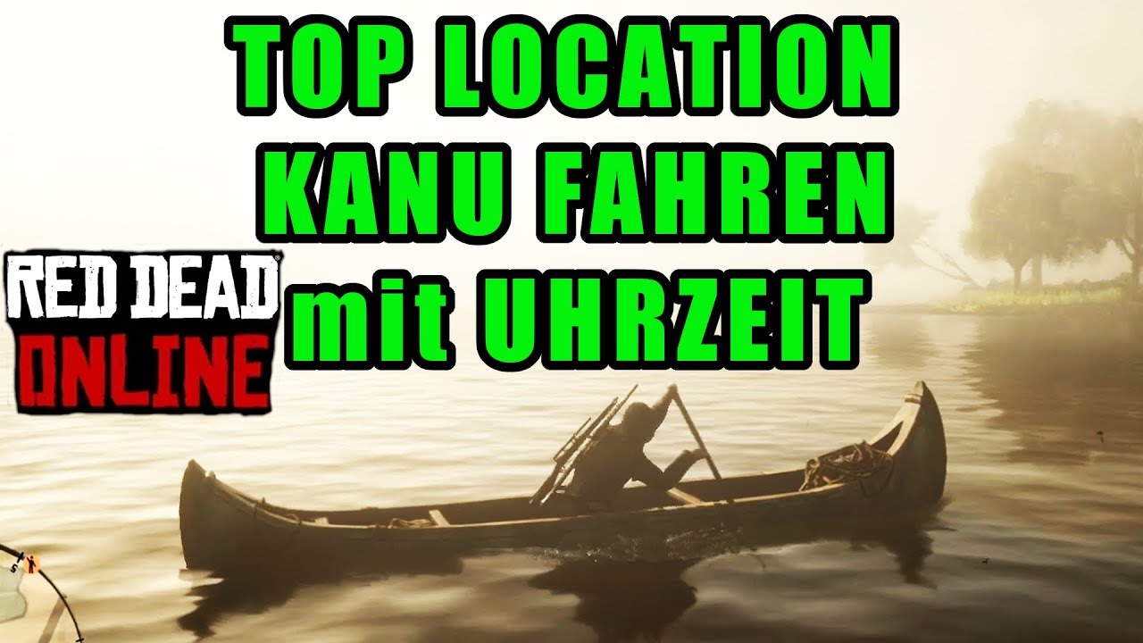 Kanu Boot fahren Location Tägliche Herausforderungen Red Dead Redemption 2 Online Deutsch