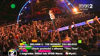 Melanie C   I Turn To You & The Moment You Believe live @ Hity Na Czasie [05-08-07]