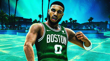 JAYSON TATUM "OFFENSIVE-ORIENTED FOUR" BUILD is UNSTOPPABLE in NBA 2K21 (SUPER RARE)
