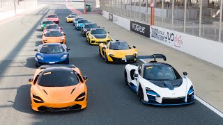 Filming 10 MILLION DOLLARS Worth of SUPERCARS ON THE TRACK In DUBAI!