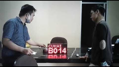 Display Loket Portable Mesin Antrian