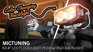 Are these the Best Budget Off-Road Pod Lights? Mictuning K3 Review & Install!