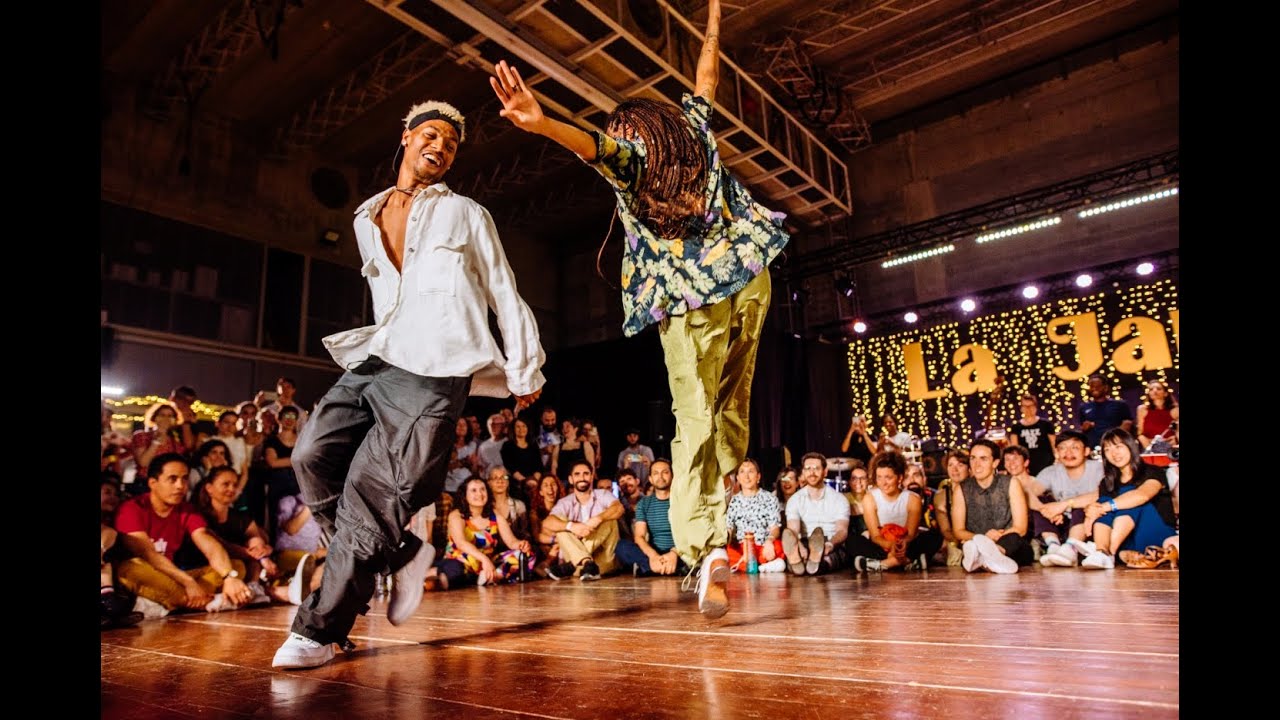 La Jam Barcelona 2023 - Street Dance (Oscar) VS Swing Dance (Adhara Jackson) Battle