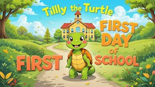 Tilly the Turtle’s First Day of School 🐢📚 | A Sweet and Encouraging Story for Kids