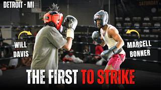 Speed Sharp Amateur Boxers Seize Every Mistake In Technical Sparring