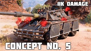 Concept No. 5 WoT - 5Kills, 11K Damage