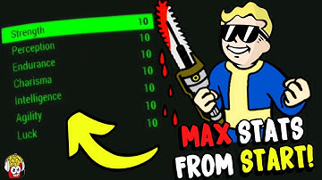 Get MAX Stats at Start | Fallout 4 Next Gen Update