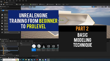 Unreal Engine Training Series | Basic Modeling Technique - Part 2 | Quick VFX Tutorials