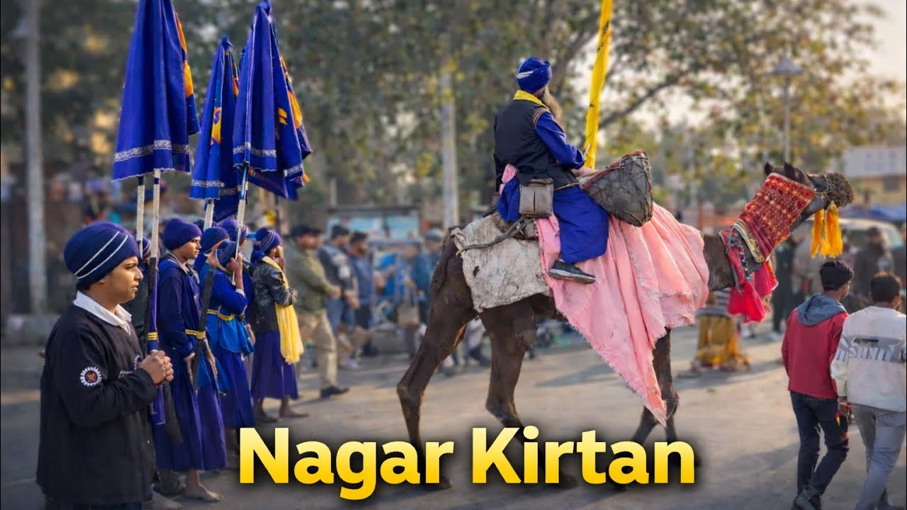 Aligarh Me Nikla Sikhon Ka Juloos | Guru Gobind Singh Ji Ki Shobha Yatra 2026