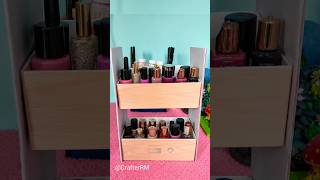 Mobile box reuse Ideas/Diy nail polish organizer #diy #ytshorts #shorts #shortsfeed #viral#mobilebox