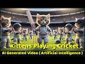 Kittens Playing Cricket | Meow Meow