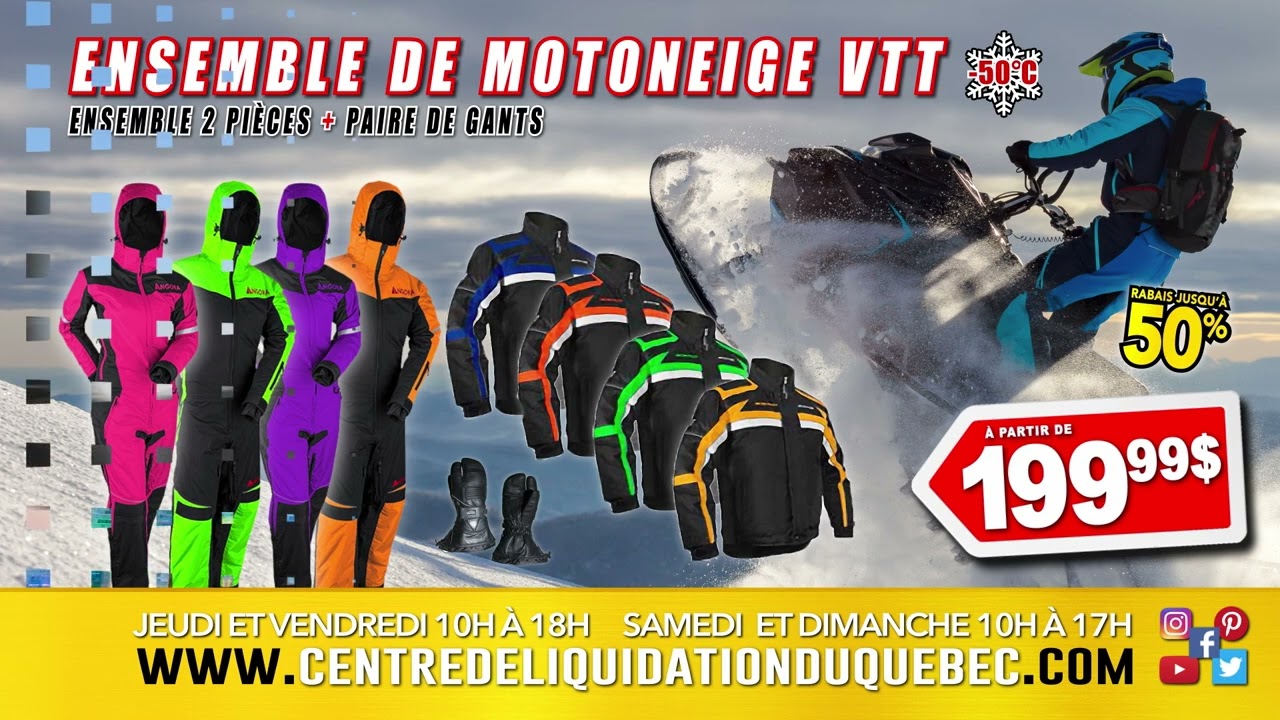 Catalogue Lunettes motocross - Centre de Liquidation du Québec