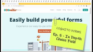 Cognito Forms S1:E5 - In Depth Choice Field