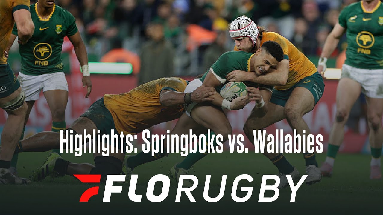 South Africa vs Australia Rugby Championship Round 2 Highlights - YouTube