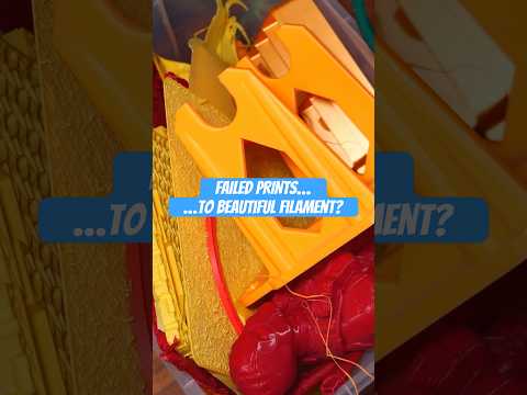 Can a DIY Filament Recycler Produce NICE Colors?