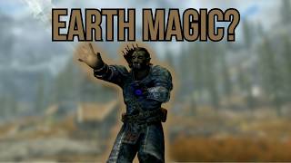 Becoming an Earth Mage in Skyrim