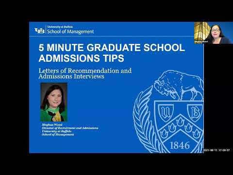 5-Minute Grad School Admissions Tips: How to Ace Your Interview and Pick the Perfect Recommenders