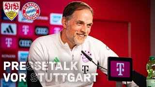 „Eine riesige Herausforderung“: Pressetalk vor VfB Stuttgart - FC Bayern | 🇩🇪 image