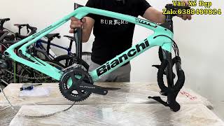 Đập hộp 4 xe đạp (Khủng) TREK, Bianchi, Cannondale, MTB GT ( Mới, Cực Mới)