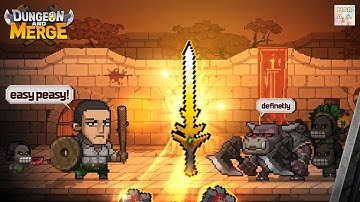 ⛴ Dungeon and Merge Idle RPG ⚔️ Gameplay 🎯