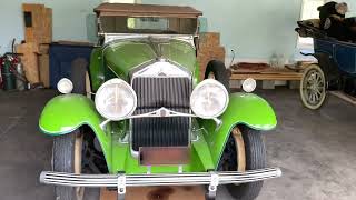 1930 Willys Knight "Plaidside" Roadster walk around