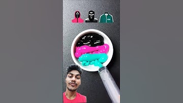 Squid game front man colour remixing Brainrot #relaxing #diy #kineticsand #satisfying #squidgame